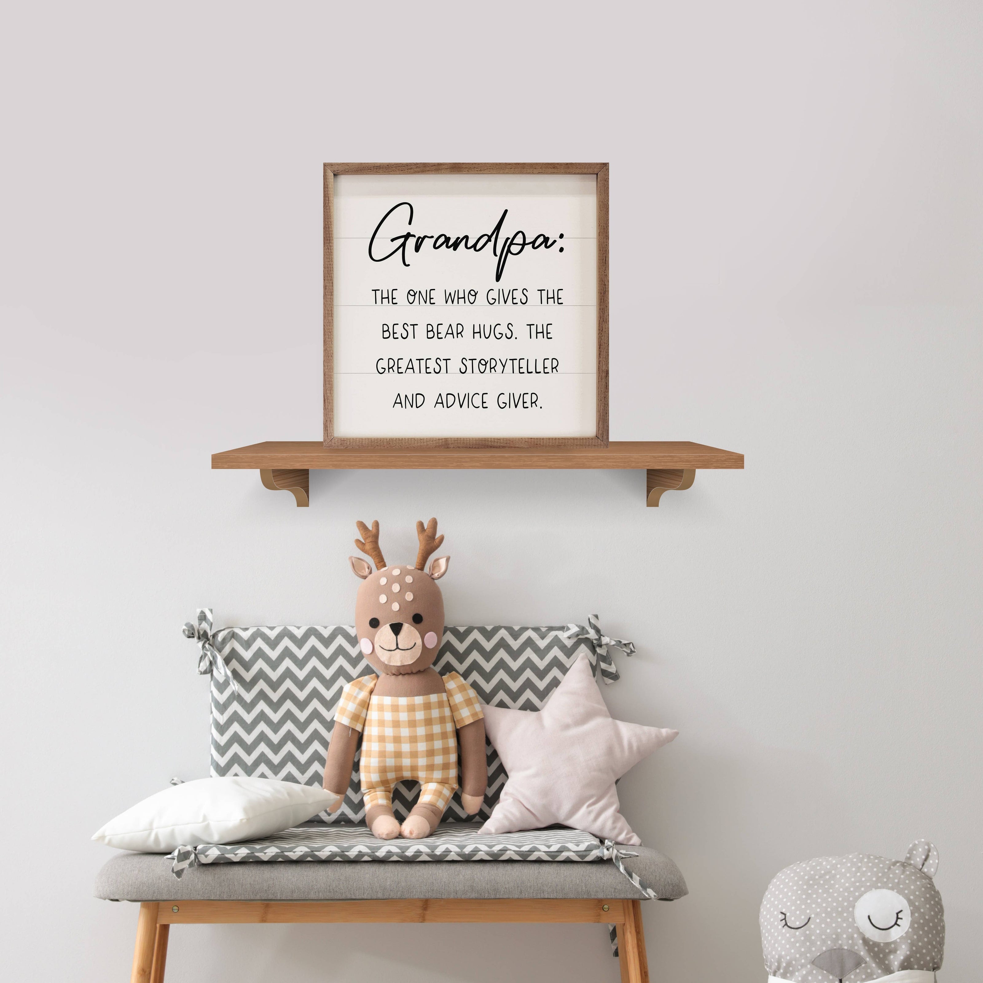 Grandpa Loves Unconditionally Sign