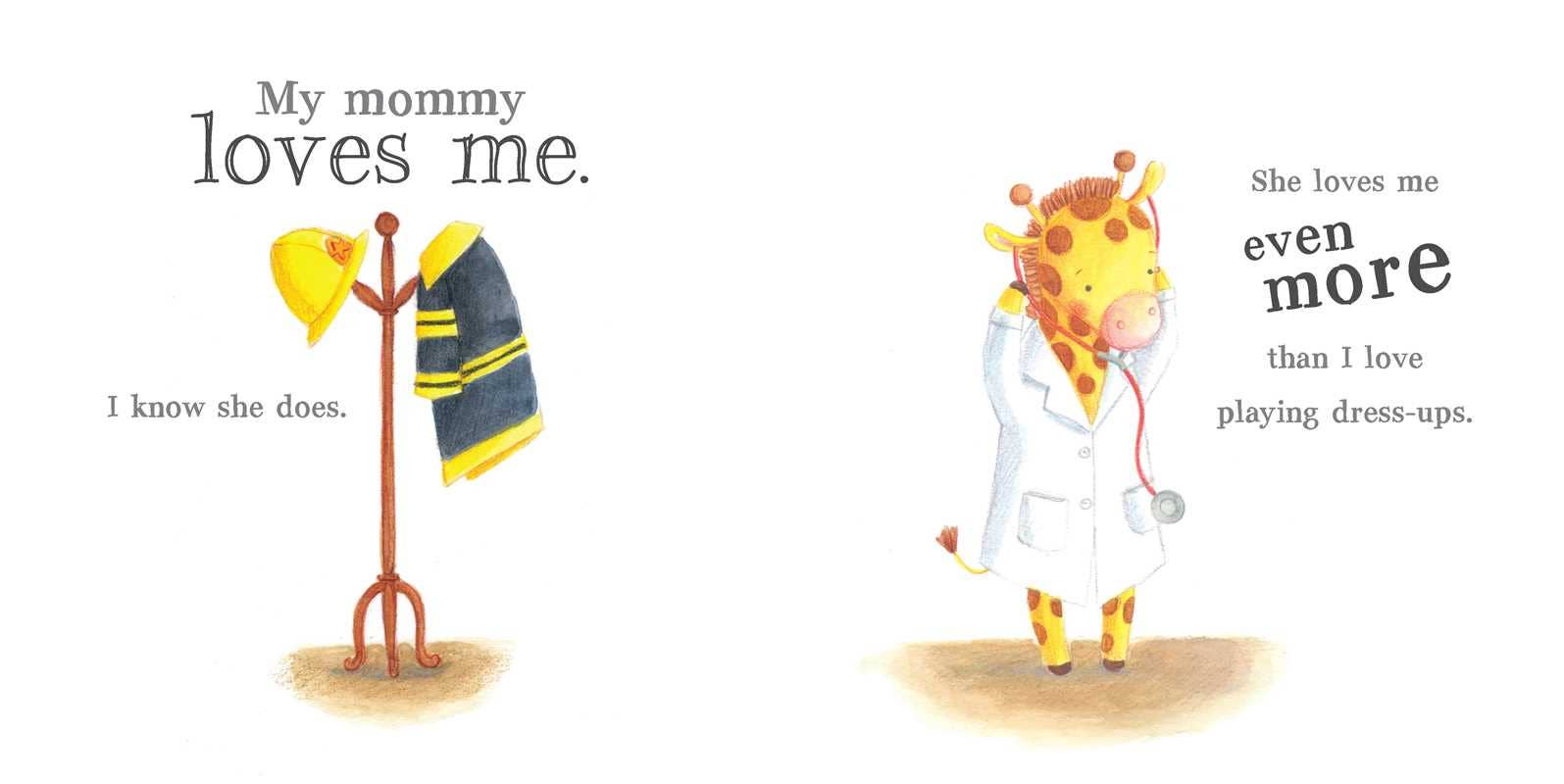 My Mommy Loves Me Board Book