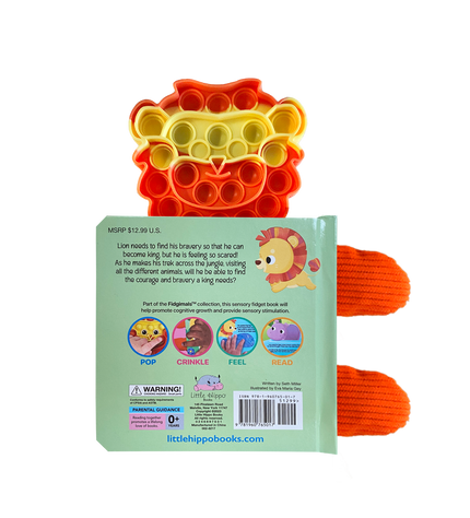 Little Lion - Your Sensory Fidget Friend Board Book