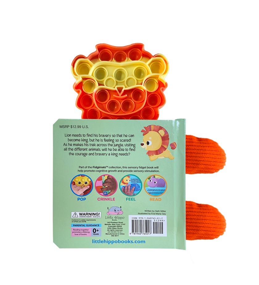 Little Lion - Your Sensory Fidget Friend Board Book