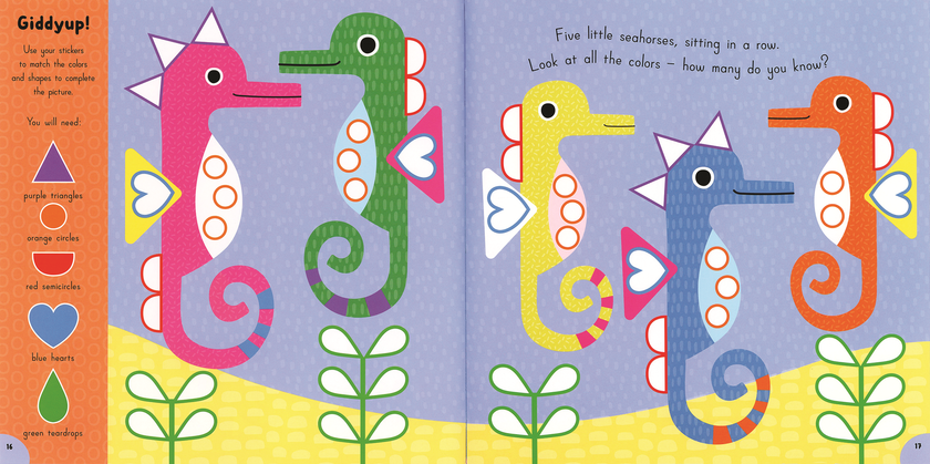 Match and Stick: Under the Ocean Sticker Book