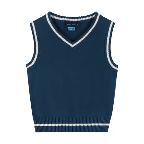 Boys Baby 4-Piece Plaid & Sweater Vest Easter Set