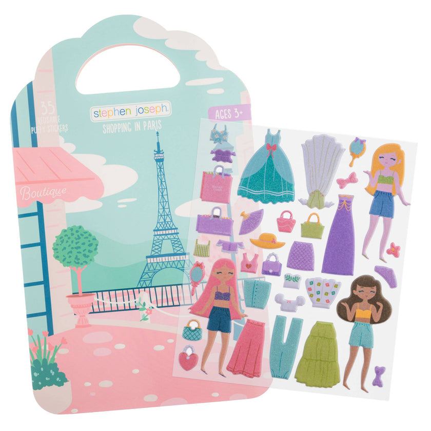 Reusable Puffy Sticker Books