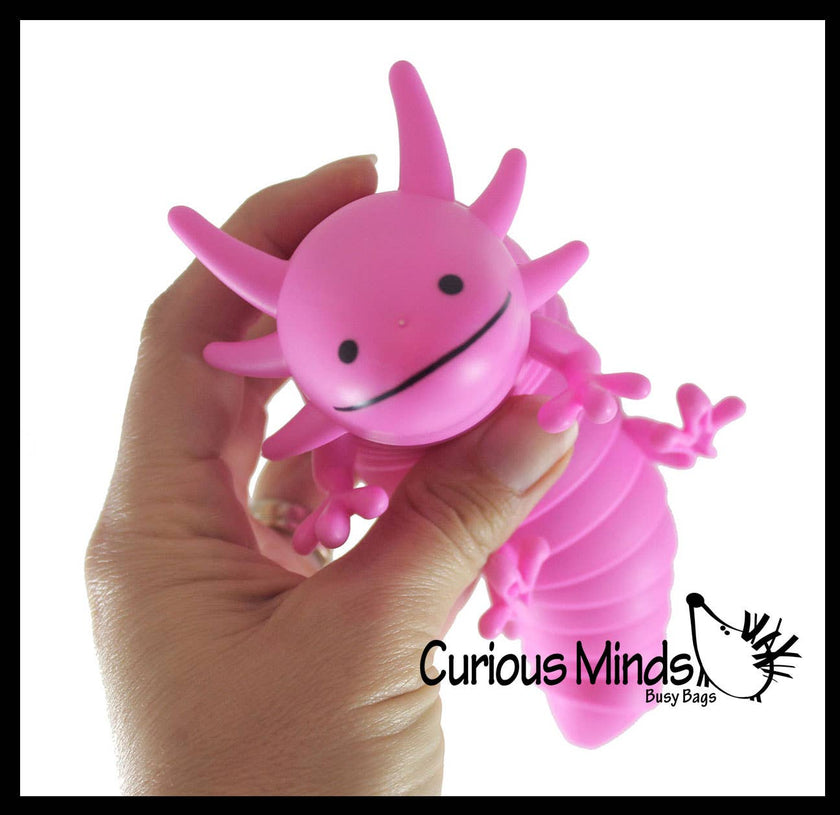 Axolotl Fidget Toy - Large Wiggle Articulated Jointed Moving