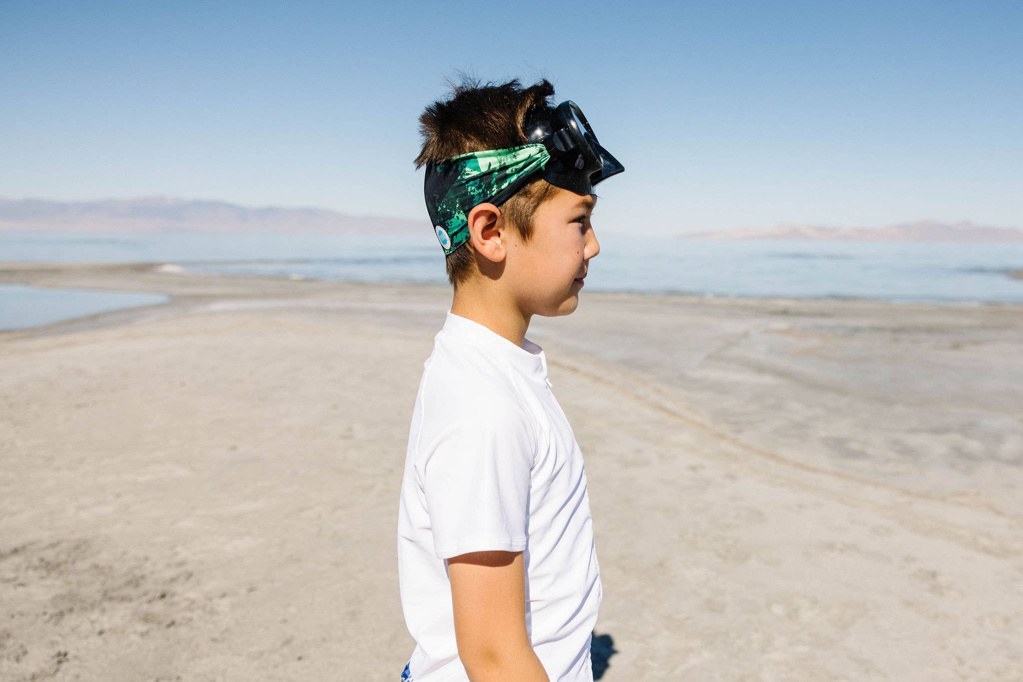 Mask- Green Fusion Swim Mask