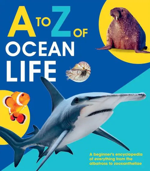 A to Z of Ocean Life Hardcover Book