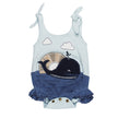Whale Organic Applique Bodysuit GOTS-certified