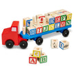 Alphabet Blocks Wooden Truck Toy