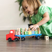 Alphabet Blocks Wooden Truck Toy