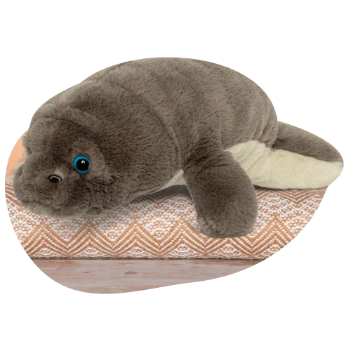 Manatee The Drift Trackable Plush Stuffed Animal