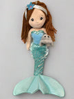 Mermaid Plush Doll w/ Stingray (Pick your Mermaid)