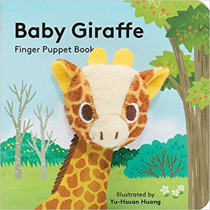 Finger Puppet Board Book- Baby Giraffe