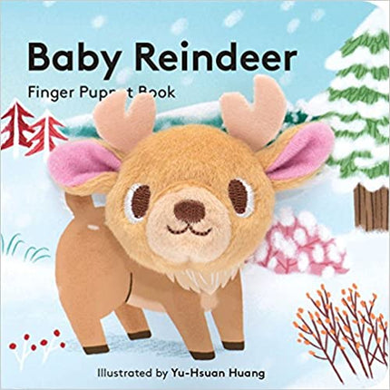 Finger Puppet Board Book- Baby Reindeer