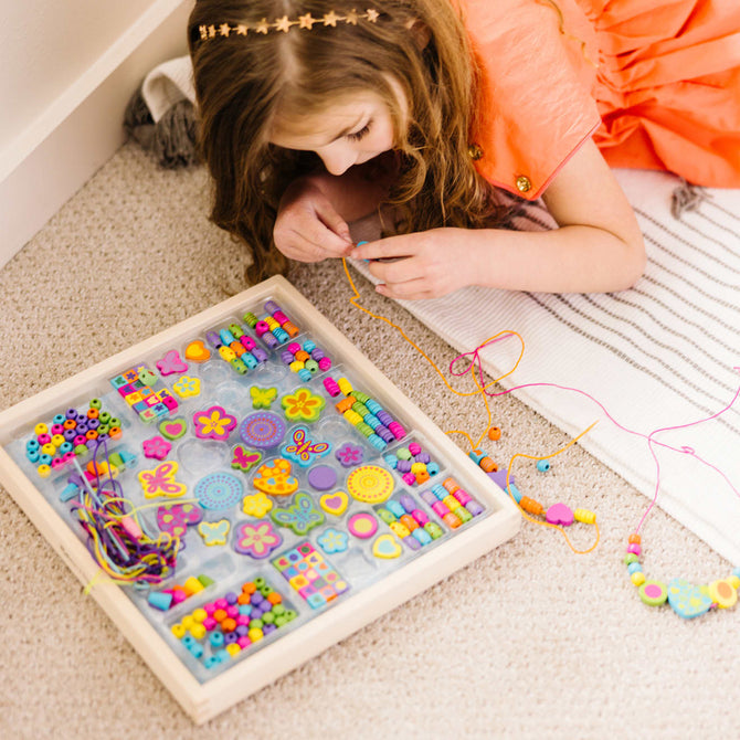 Created by Me! Bead Bouquet Wooden Bead Kit Toy