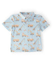 Bunny Builders Short Sleeve Polo