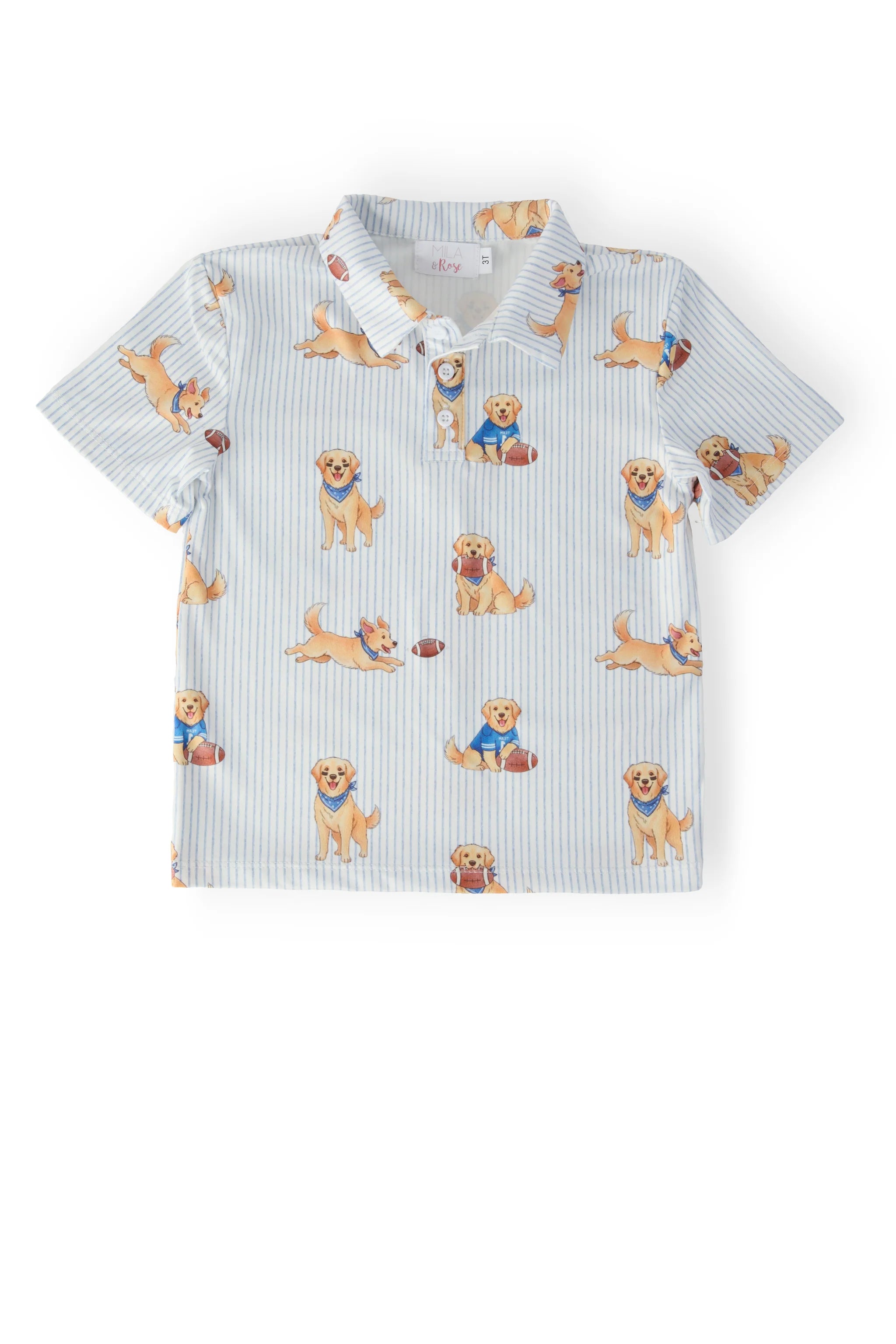 Quarter-Bark Short Sleeve Polo
