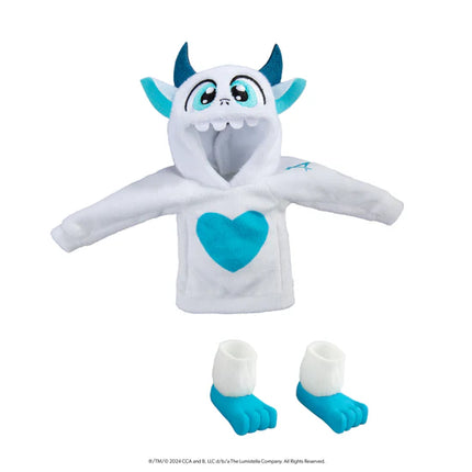 Elf on the Shelf Yeti Hoodie Set