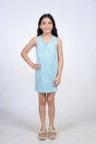 Jersey T-Back Dress - Daisy Swirl