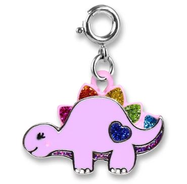 Glitter Dinosaur Charm