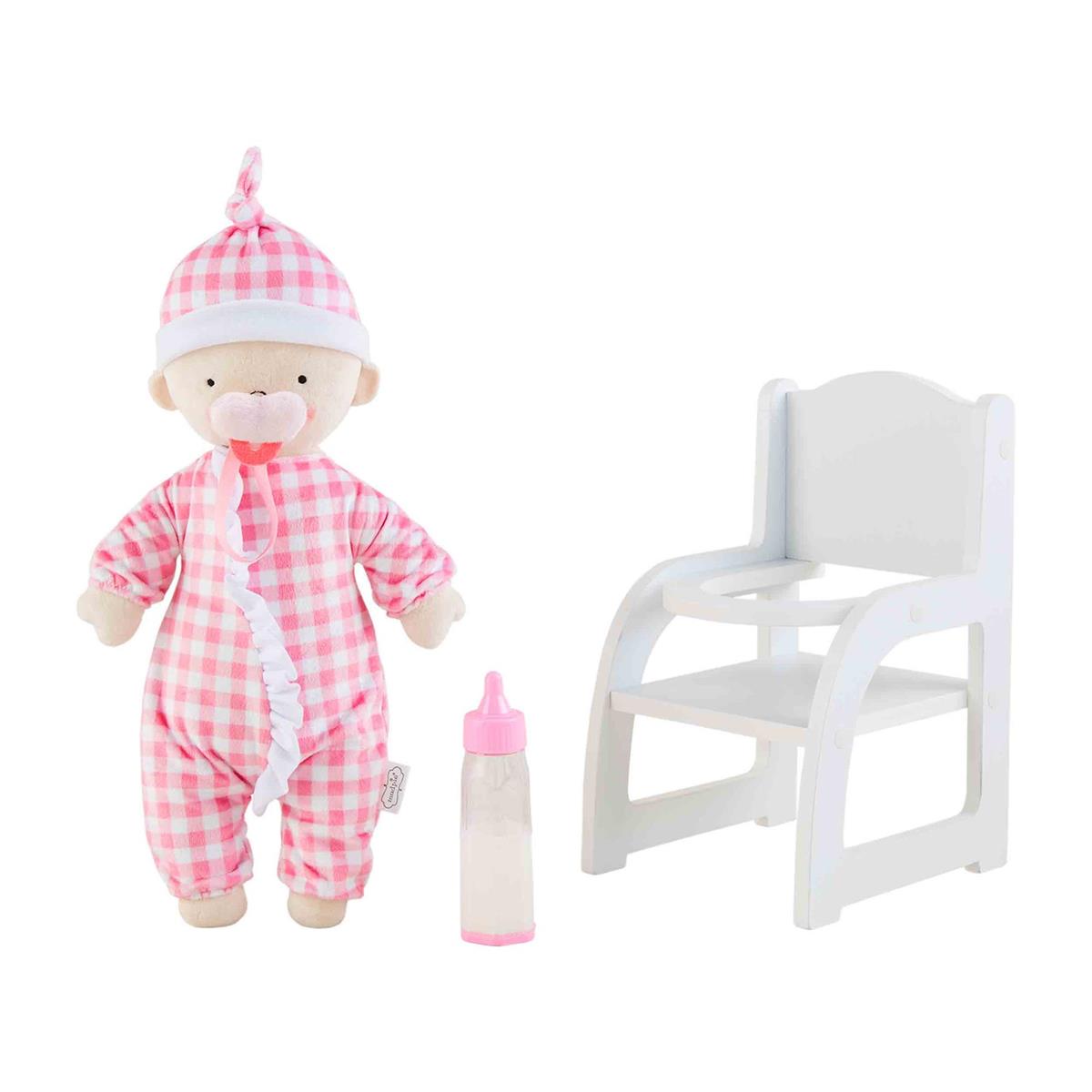 Baby Doll & Hair Chair Set