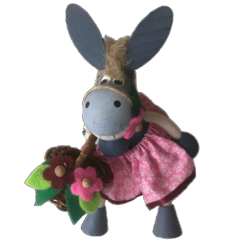 Wooden bouncy spring toys made in Germany.&nbsp;