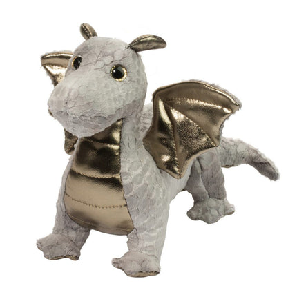 Dragon Silver Hydra Plush Stuffy Stuffed Animal