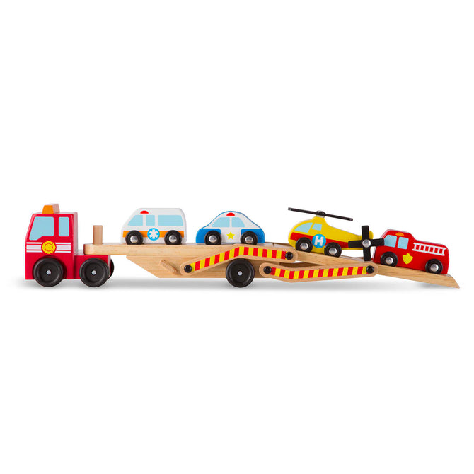 Emergency Vehicle Carrier Toy