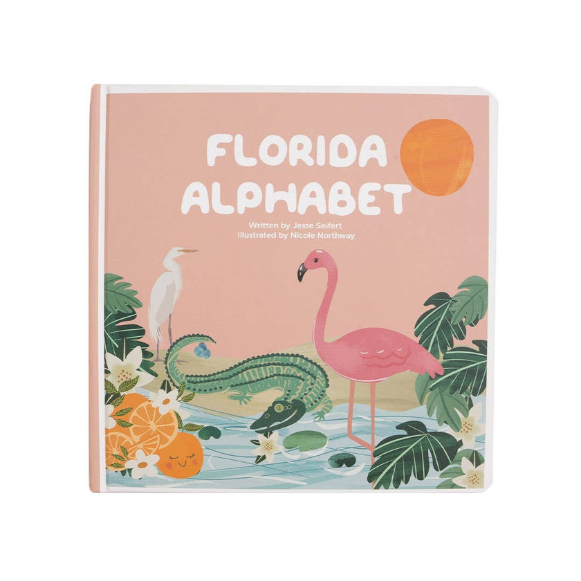 Our new Florida Alphabet board book from our Lucy's Room line!