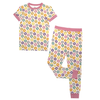 The softest bamboo toddler and kids pajamas in our Feeling Groovy pattern!