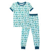 The softest bamboo toddler and kids pajamas in our Later Gator alligators pattern!