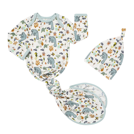 The softest bamboo gowns for newborns!