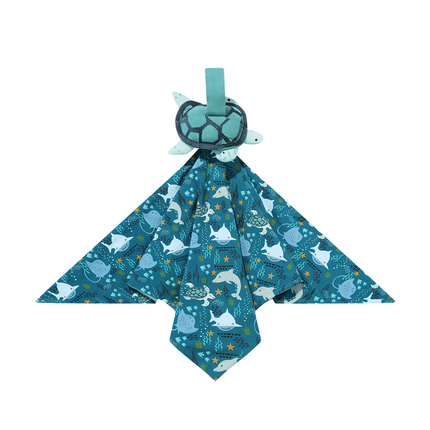 The cutest NEW bamboo baby lovey available in our Turtle pattern! 