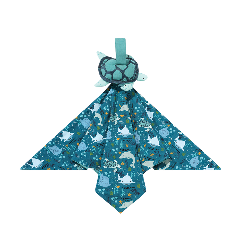 The cutest NEW bamboo baby lovey available in our Turtle pattern! 