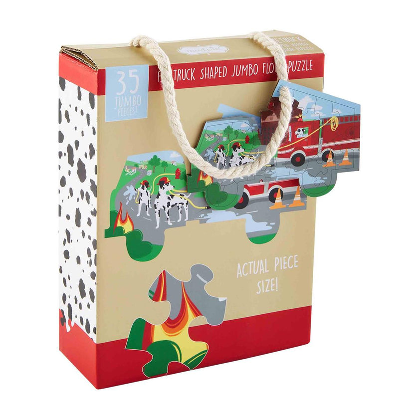Firetruck Shaped Puzzle Toy