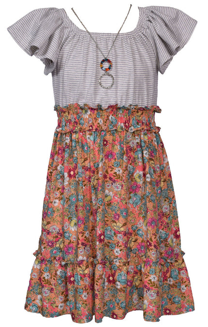 Smocked Waist Children's Dress