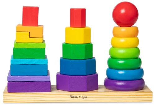 Geometric Stacker Toy