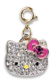 Gold Bling Hello Kitty Charm