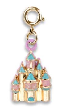 Gold Castle Charm