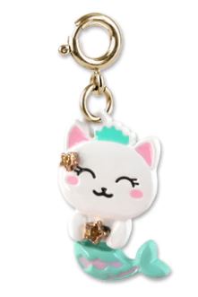 Gold Purrmaid Charm