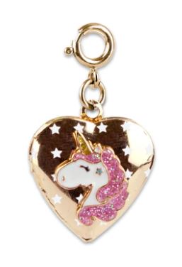 Gold Unicorn Locket Charm