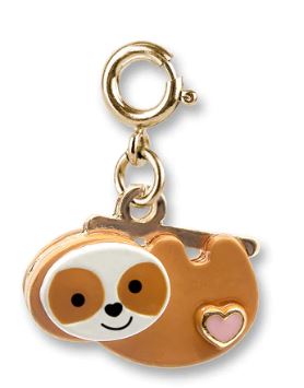 Gold Sloth Charm