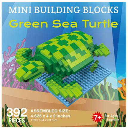 Green Sea Turtle Mini Building Blocks