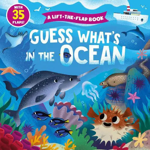 Lift-the-Flap Guess What’s in the Ocean Board Book