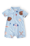 Home Run Polo Shorty One-Piece