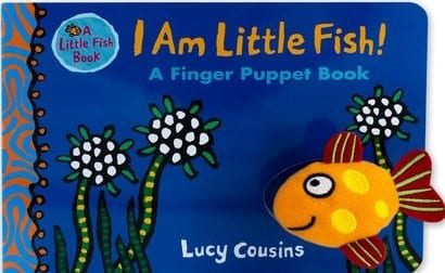 Finger Puppet Board Book- I Am Little Fish!
