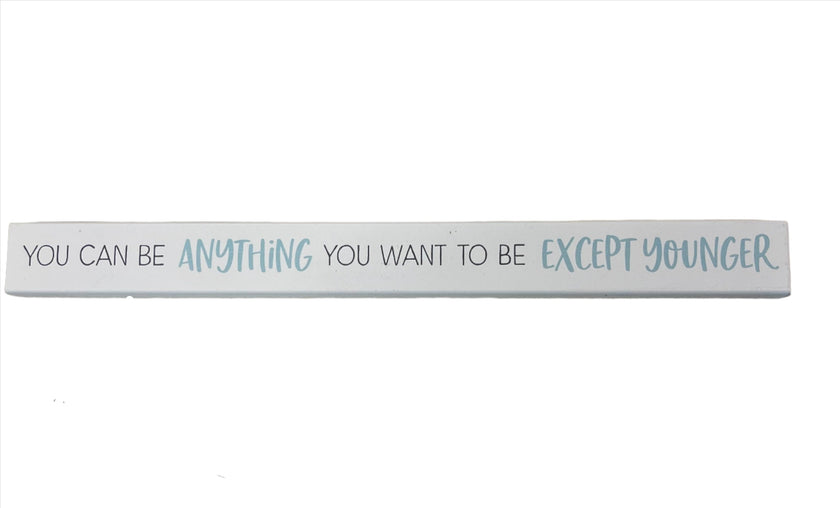 Skinny Wooden Sign- You Can Be Anything