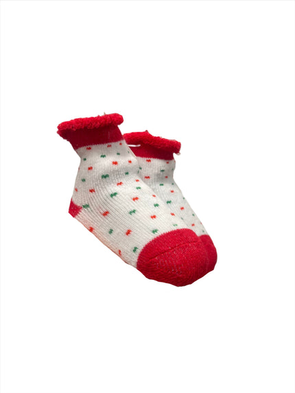 Newborn Christmas Socks