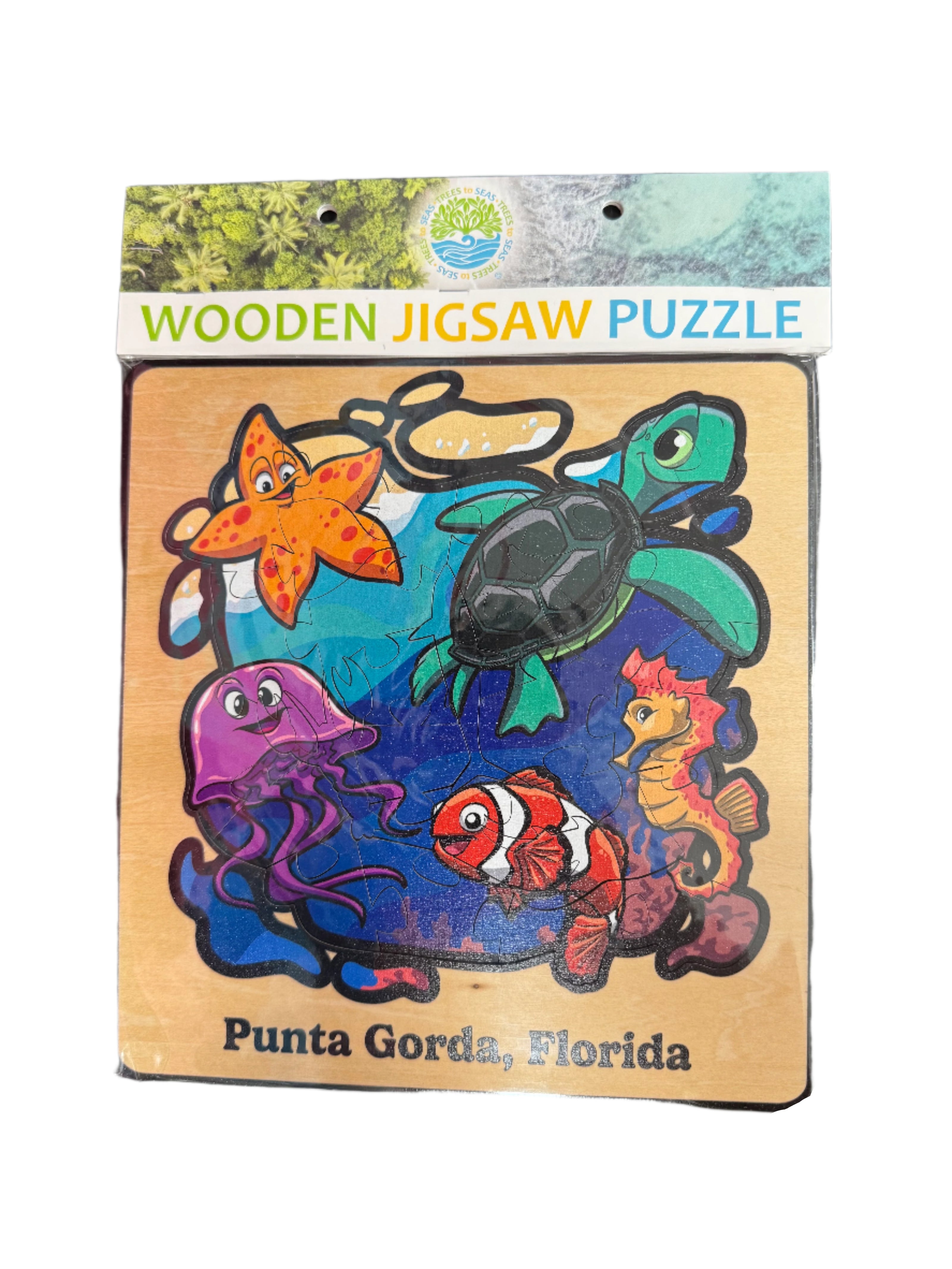 Ocean Punta Gorda Wooden Puzzle