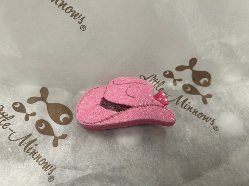 Cowgirl Glitter Shaker Hair Clip