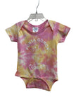 Tie-Dye Onesie - Flamingo